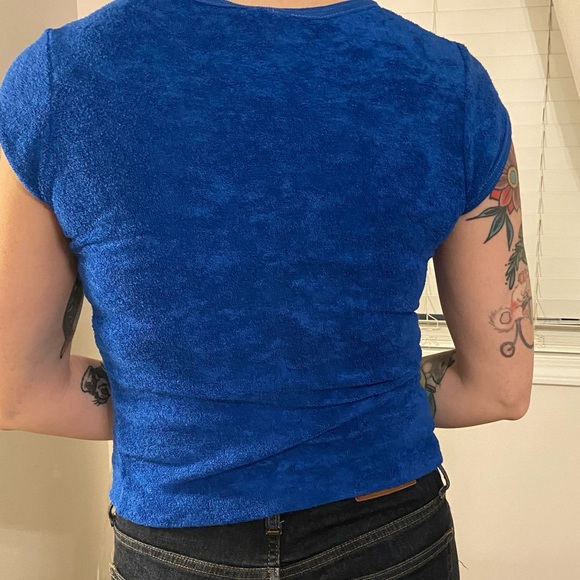 Terry Cloth Vintage Top - Picture 5 of 5